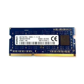 Memorie Ram laptop Kingston 4GB PC3-12800 DDR3-1600MHz non-ECC Unbuffered 1.35V Memorie Ram laptop Kingston 4GB PC3-12800 DDR3-1600MHz non-ECC Unbuffered 1.35V