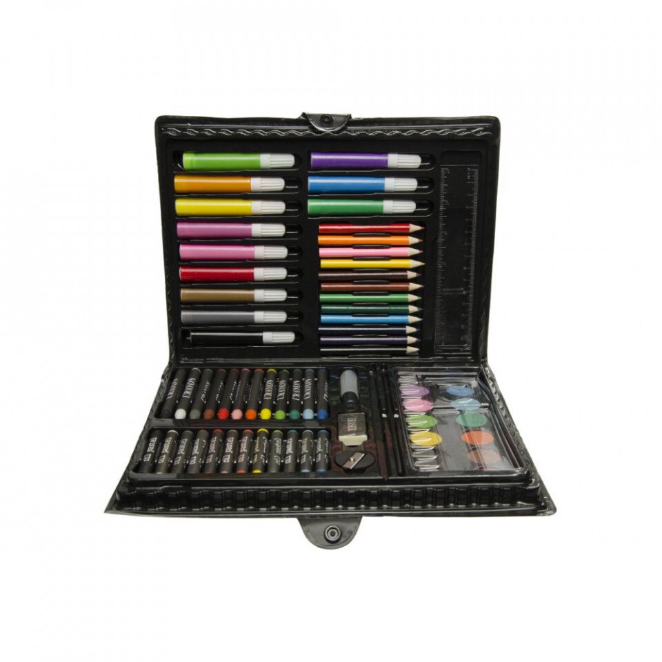 Set 68 bucati, instrumente de scris si colorat non-toxice, Artist Corner