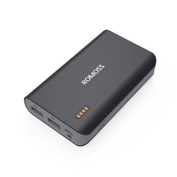 Acumulator extern Romoss Sense X, 10000 mAh, QC 2.0, Dual USB, 2.4A Acumulator extern Romoss Sense X, 10000 mAh, QC 2.0, Dual USB, 2.4A