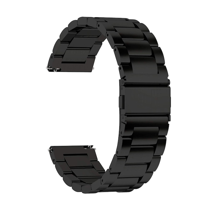 Huawei Watch GT 2 Pro Sikai fekete színű láncszemes “fém” óraszíj