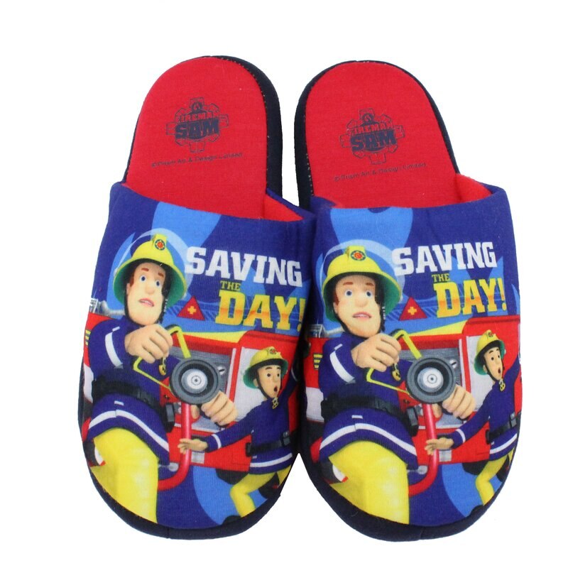 Papuci de casa, Pompierul Sam, rosii
