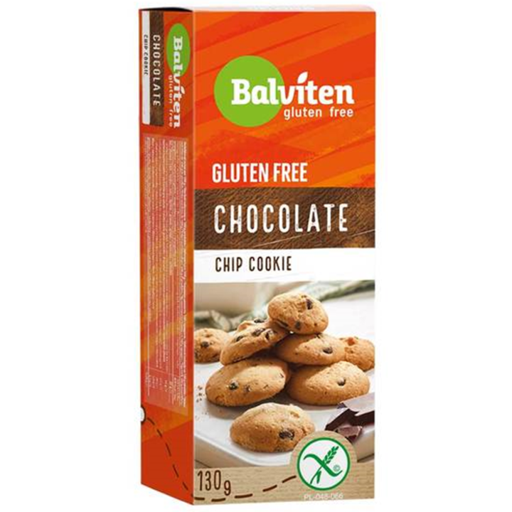 Fursecuri cu ciocolata fara gluten Balviten, 130g