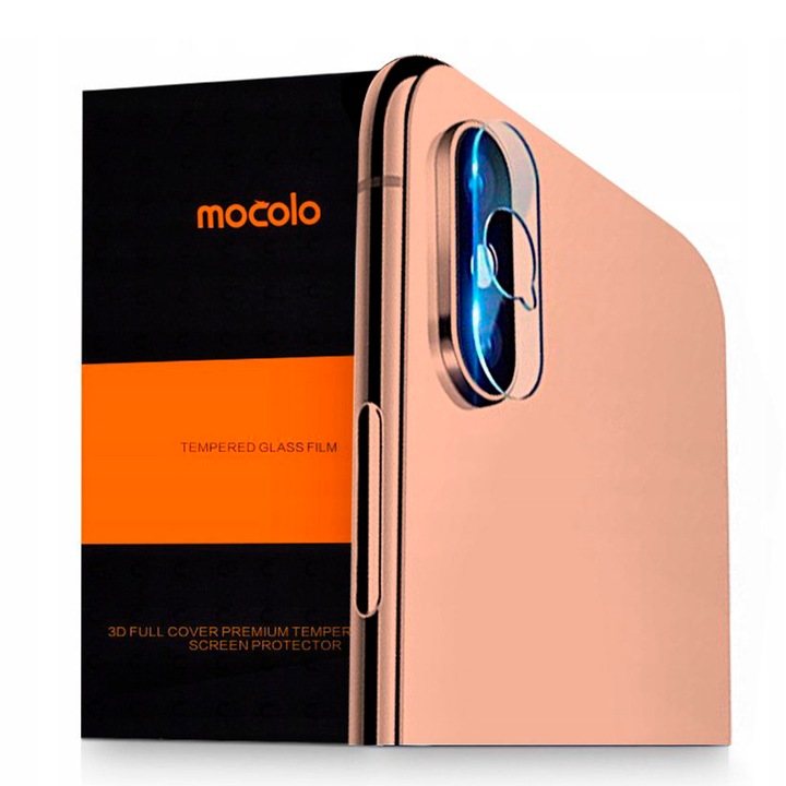 Защитно фолио за камера за Poco M3 Pro 5G Mocolo Transparent Clear Glass