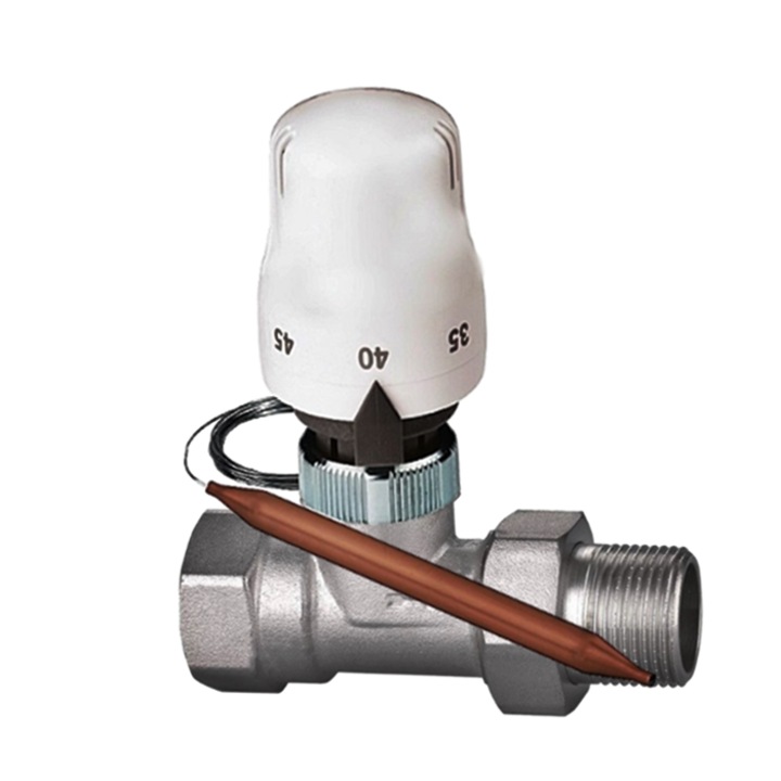 Daver Túlmelegedés elleni védelem, termosztatikus készlet, 3/4"