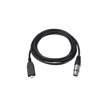 Cablu XLR la USB-C pentru microfon sau diverse instrumente, 3 metri, Negru Cablu XLR la USB-C pentru microfon sau diverse instrumente, 3 metri, Negru