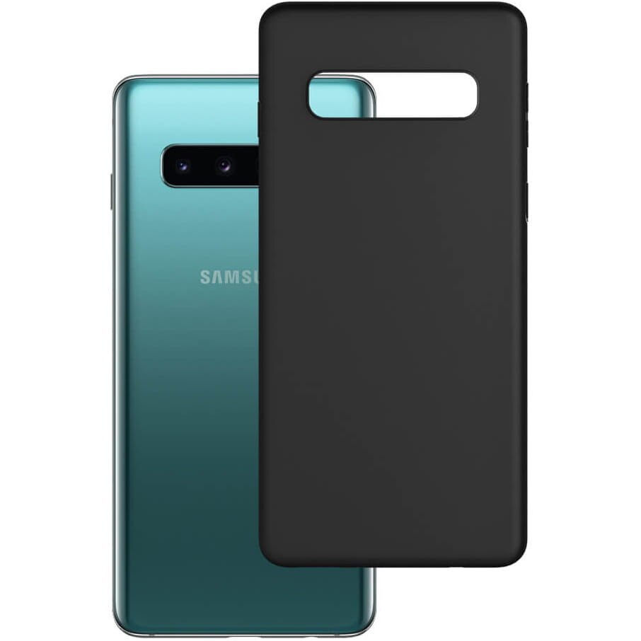 Husa de protectie 3MK Matt Case pentru Samsung Galaxy S10 Plus, Negru
