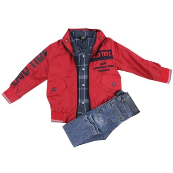 Compleu baieti, Oud Tide, rosu Compleu baieti, Oud Tide, rosu