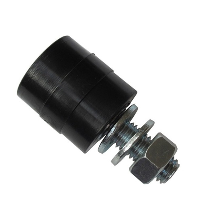 Tolókapu vezetőgörgő d=30 mm M12 poliamid (ET)