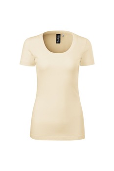 Tricou pentru dama, lana merino - 158, Migdala Tricou pentru dama, lana merino - 158, Migdala