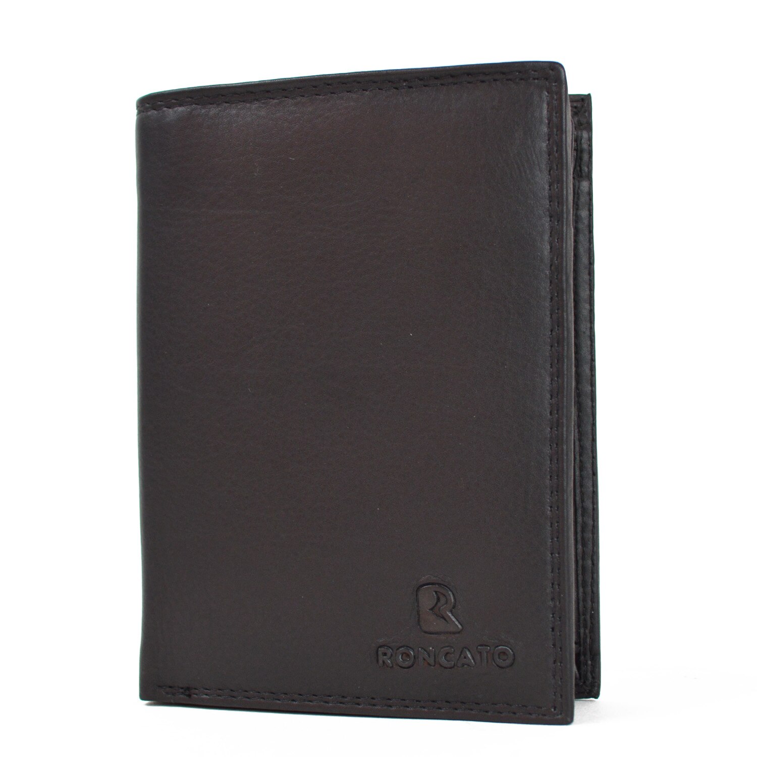 Portofel pentru barbati Roncato PT692, piele naturala, negru