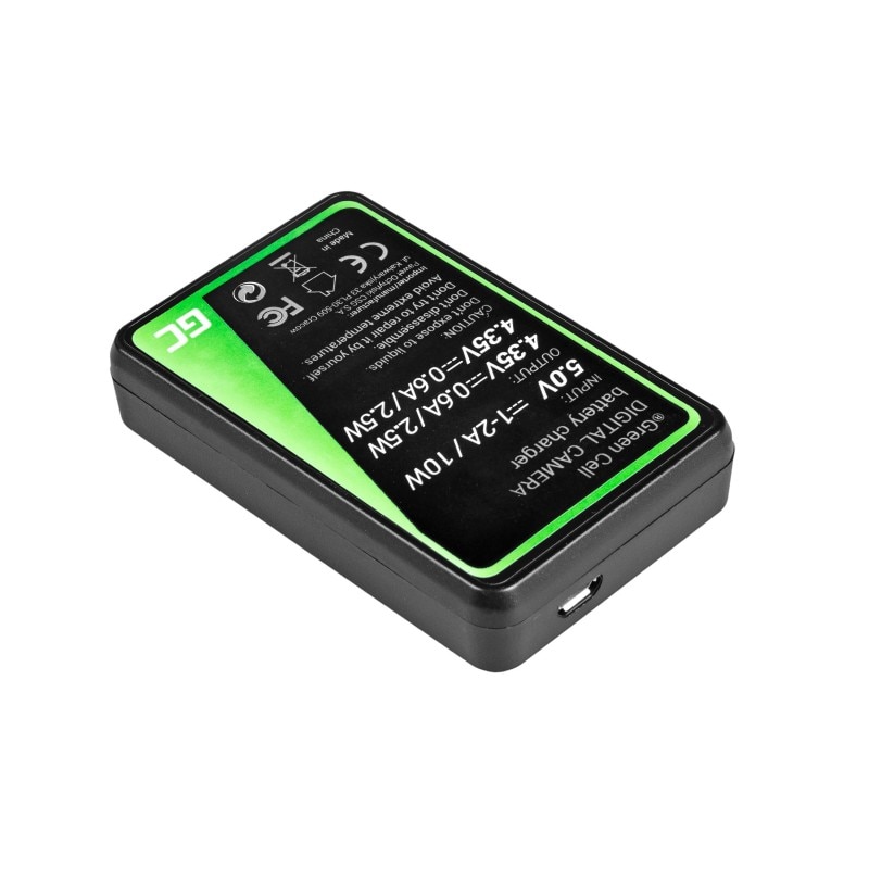 Incarcator pentru camera Green Cell Charger AHBBP-501 pentru GoPro AHDBT-501, HD Hero5, HD Hero6 ADCB20