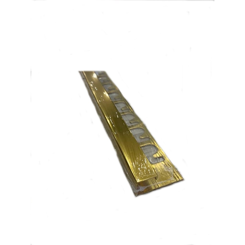 Profil colt , Progress Profiles , finisaj , aluminiu anodizat , auriu , ambalat termic , 2700 mm