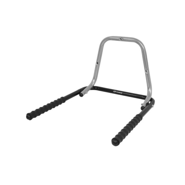 Suport de perete pentru bicicleta, pliabil, gri/negru