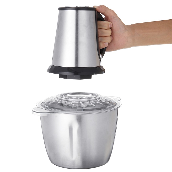 Tocator legume cu 4 cutite din inox