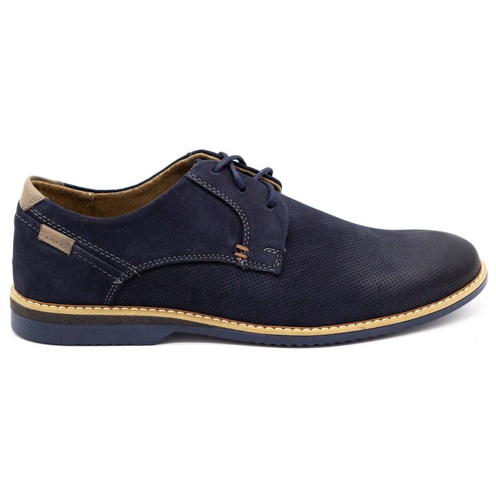 Pantofi barbati, KOMODO, BM124812, albastru marin, EU 42