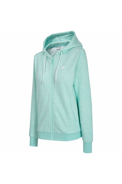 Hanorac dama NOSH4-BLD004, 4F, Tricot, Albastru deschis, Albastru deschis, S