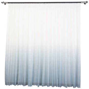 Perdea nesifonabila Hiko Chateau Degradee bleu 150x245cm, cu rejansa Perdea nesifonabila Hiko Chateau Degradee bleu 150x245cm, cu rejansa