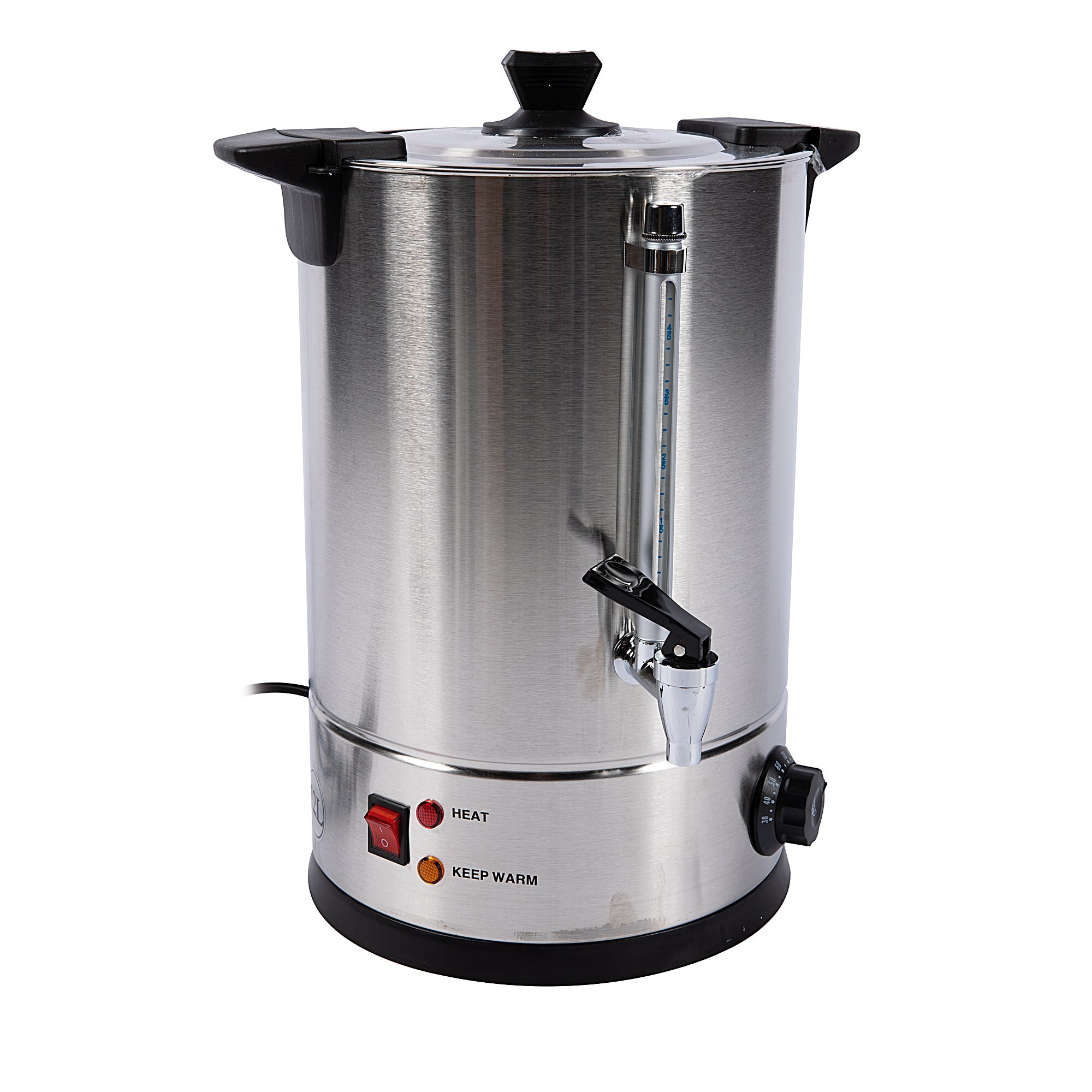 Fierbator Inox profesional, Micul Fermier, cu litrometru, 12L, 2000W,