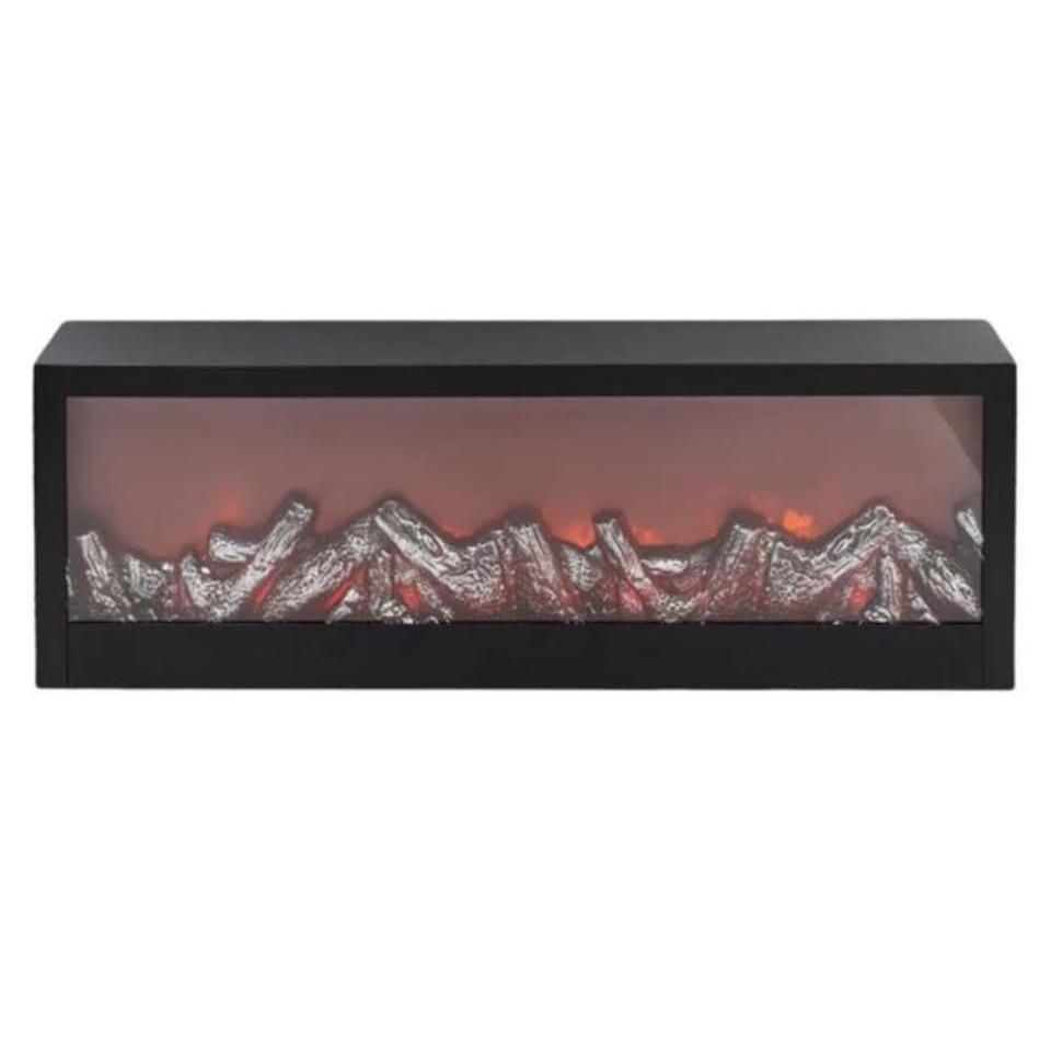 Felinar decorativ tip semineu ,LED, 60x10x20cm