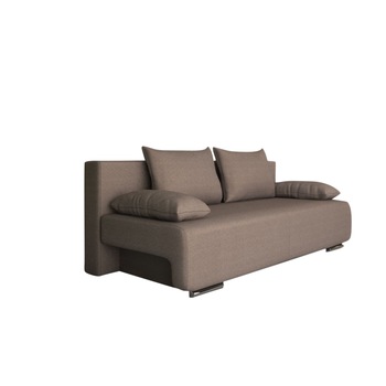 Canapea Giorgia extensibila si lada de depozitare, 192 x 92 cm, Etna 91Grey Canapea Giorgia extensibila si lada de depozitare, 192 x 92 cm, Etna 91Grey