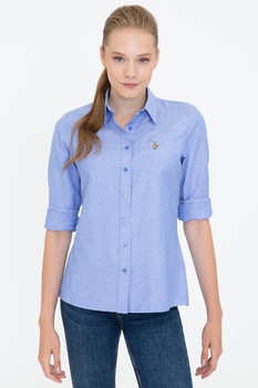 Camasa dama,U.S Polo Assn.,1256593, Albastru inchis Camasa dama,U.S Polo Assn.,1256593, Albastru inchis