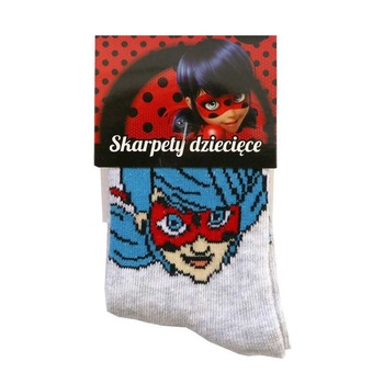 Sosete, Lady Bug 75%bumbac, gri 31-34 Sosete, Lady Bug 75%bumbac, gri 31-34