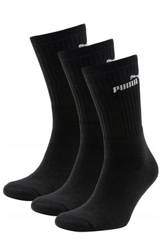 Set 3 perechi de sosete PUMA, Unisex, negru, 43-46 Set 3 perechi de sosete PUMA, Unisex, negru, 43-46