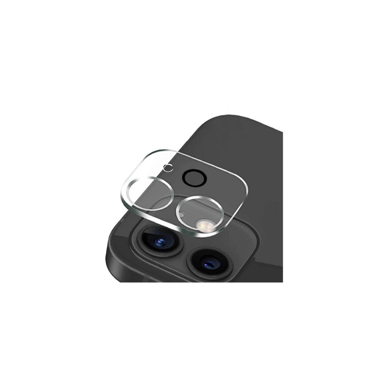 Folie de sticla securizata, pentru camera spate, compatibila cu iPhone 12 Mini, Transparenta