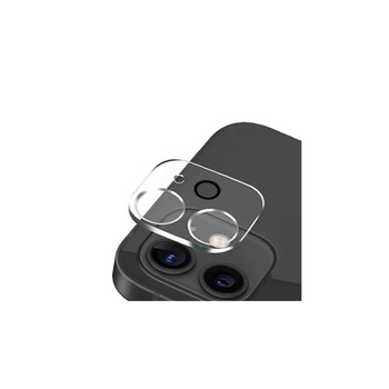 Folie de sticla securizata, pentru camera spate, compatibila cu iPhone 12 Mini, Transparenta Folie de sticla securizata, pentru camera spate, compatibila cu iPhone 12 Mini, Transparenta