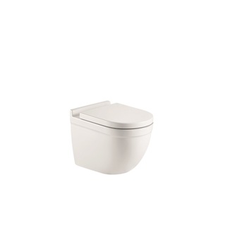 Set vas WC suspendat, Belbagno, Seria Senso-R, Rimless, cu capac Duroplast, inchidere lenta, Ceramica, Alb, Set fixare, 520 mm Set vas WC suspendat, Belbagno, Seria Senso-R, Rimless, cu capac Duroplast, inchidere lenta, Ceramica, Alb, Set fixare, 520 mm