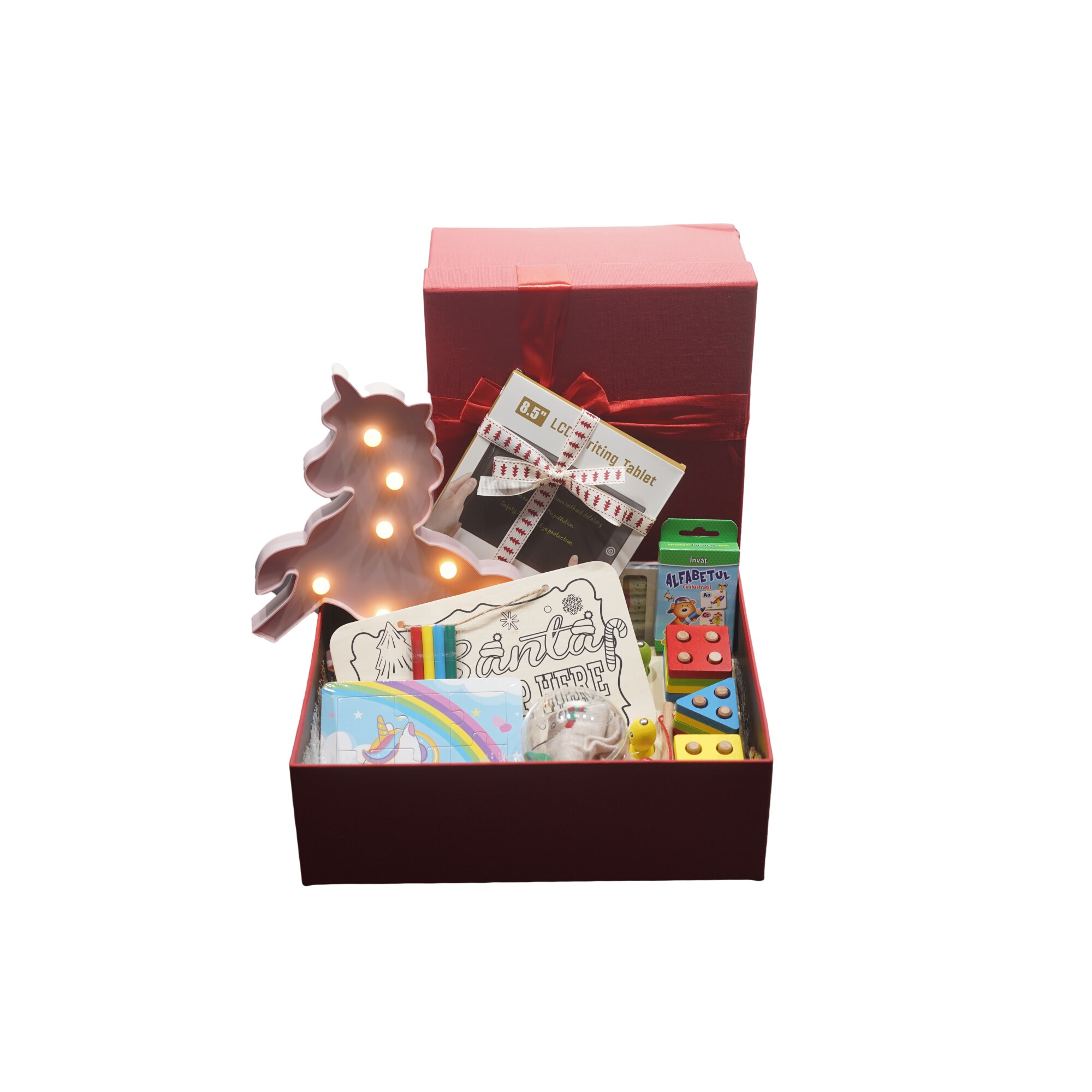 Gift Box copii, 10+ piese, 3 Ani, fete - eMAG.ro