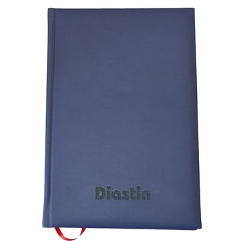 Agenda Ego datata, Capri, personalizata prin gravura laser, 336 pagini, albastra Agenda Ego datata, Capri, personalizata prin gravura laser, 336 pagini, albastra