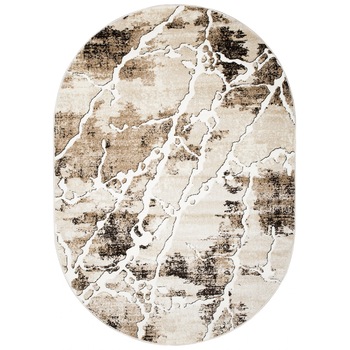 Covor Breeze Ov Modern Cream Soft Color 31009/44945 Alb 120x170 Covor Breeze Ov Modern Cream Soft Color 31009/44945 Alb 120x170