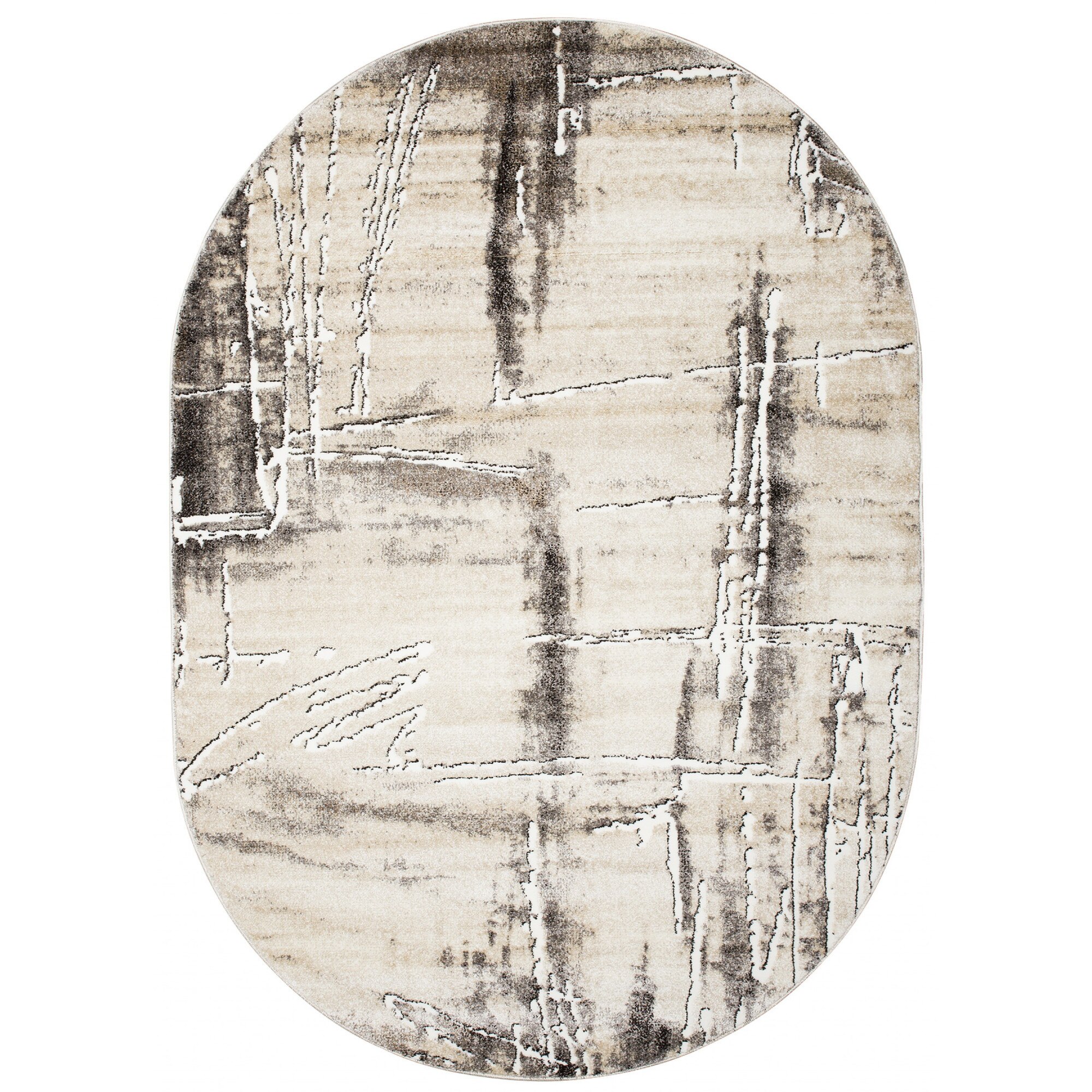 Covor Breeze Ov Modern Cream Soft Color 31011/44945 Alb 120x170