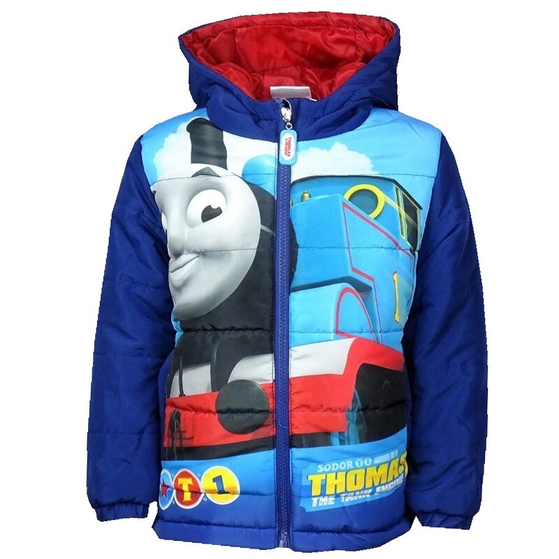 Geaca poliester de iarna, Thomas, albastra