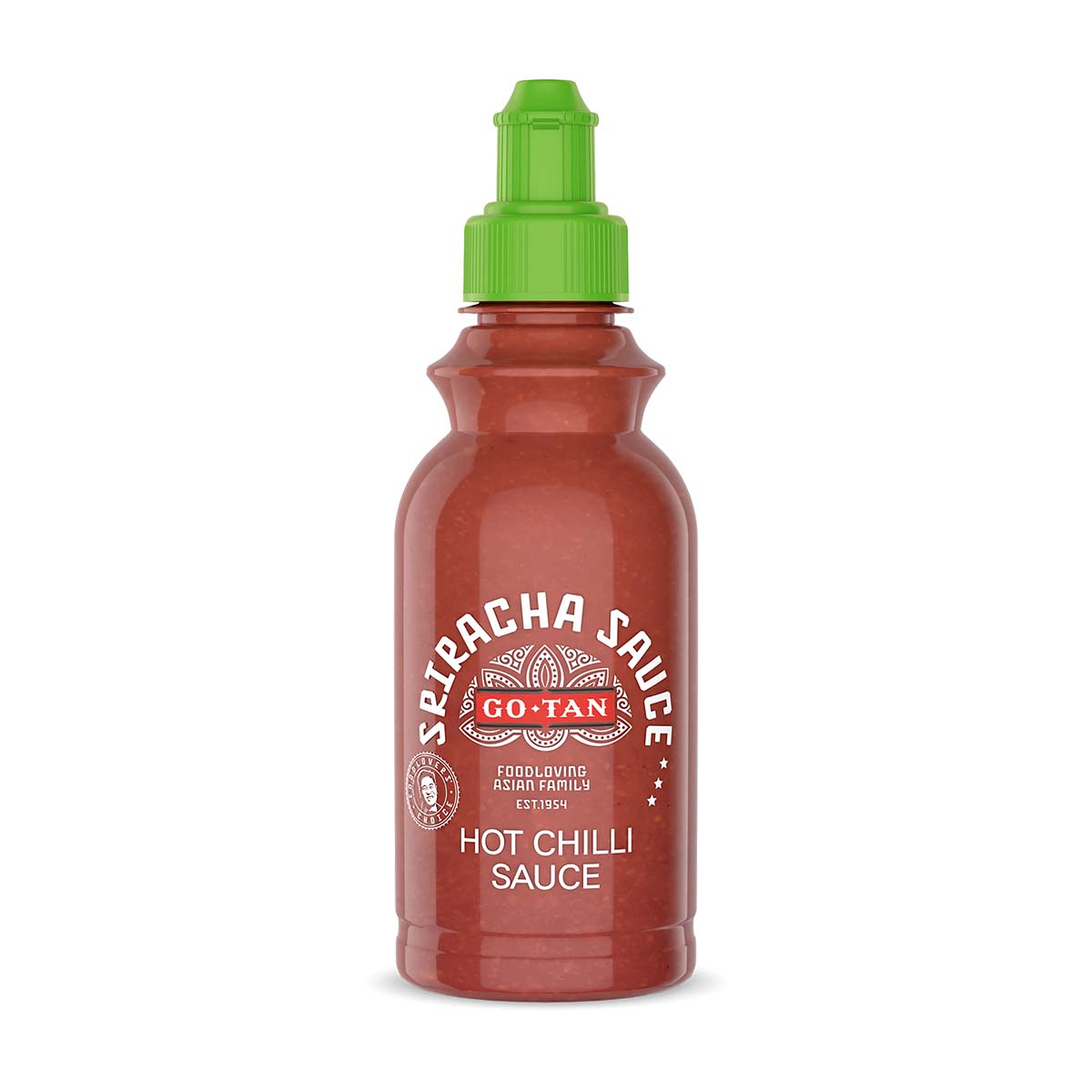 Sos Sriracha Hot Chilli 215ml Go-Tan