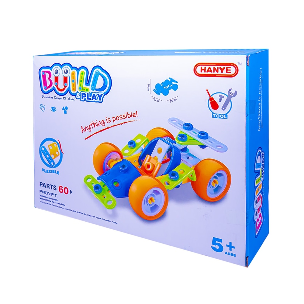 Joc constructii 60 piese, 7toys
