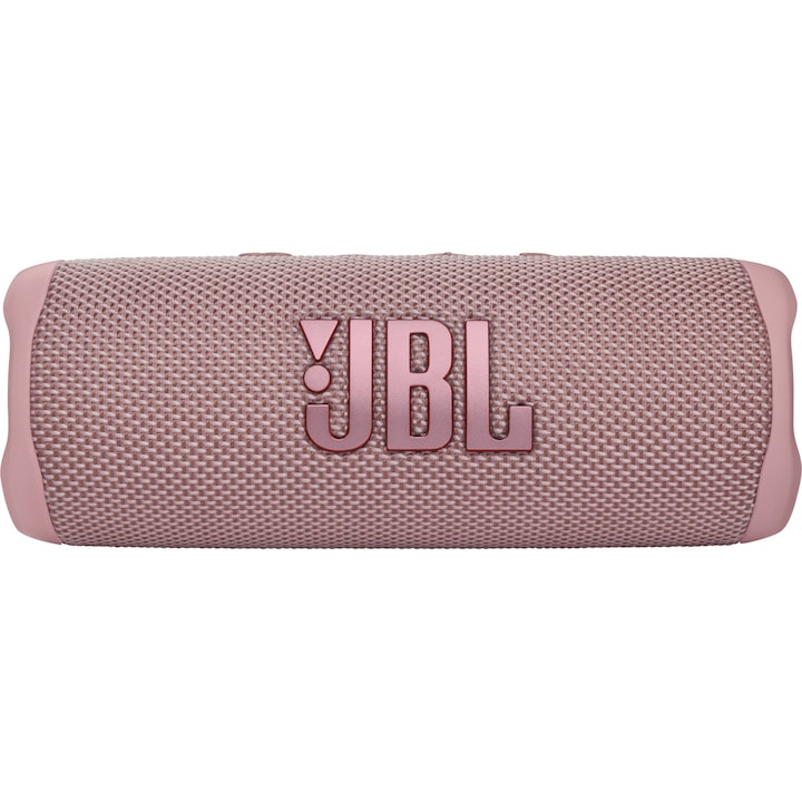 JBL Flip 6 hordozható hangszóró, Bluetooth, PartyBoost, IP67, USB C, 12 óra, Rózsaszín