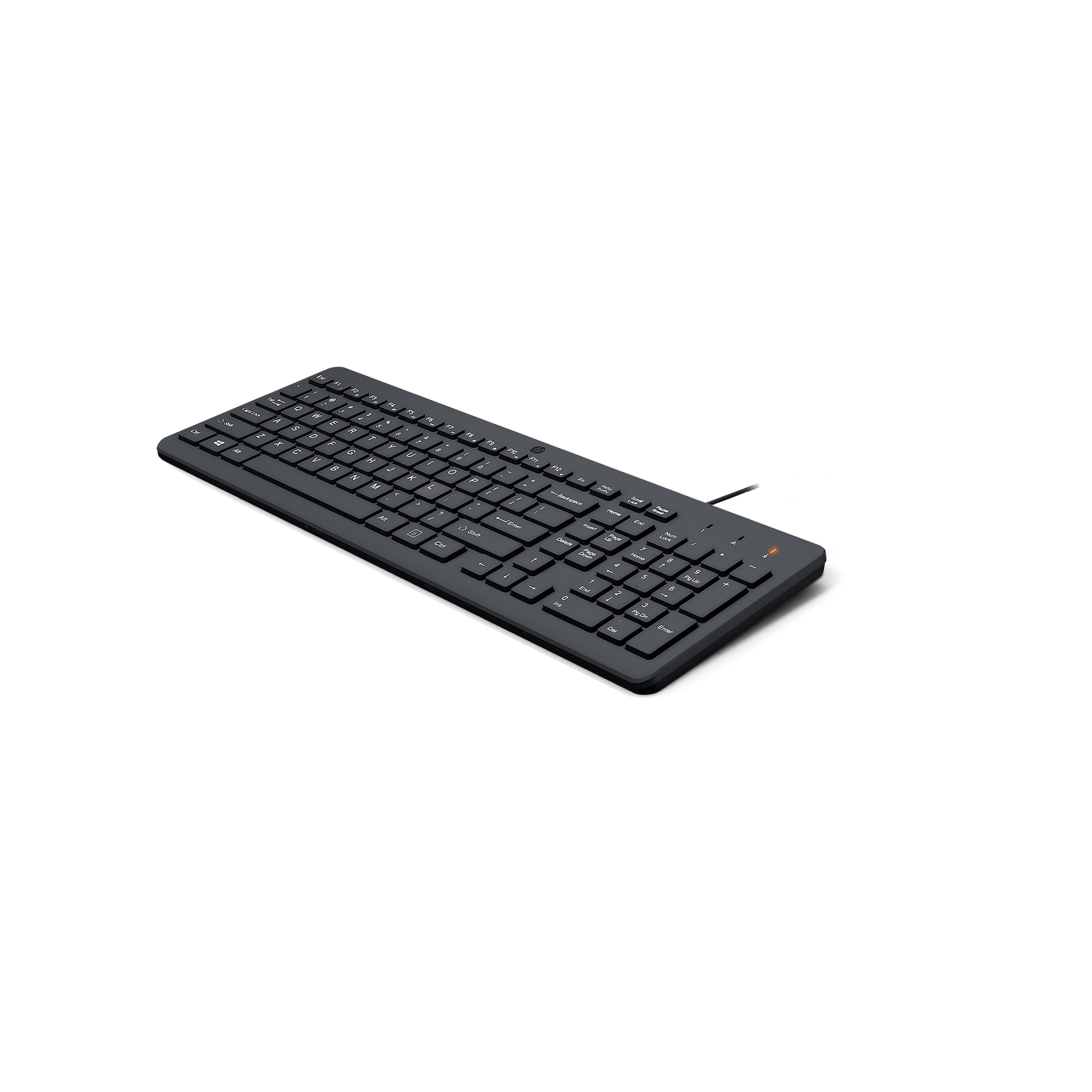 Kit Tastatura Si Mouse HP 150, USB, Tastatura Cu Design Elegant, Taste ...