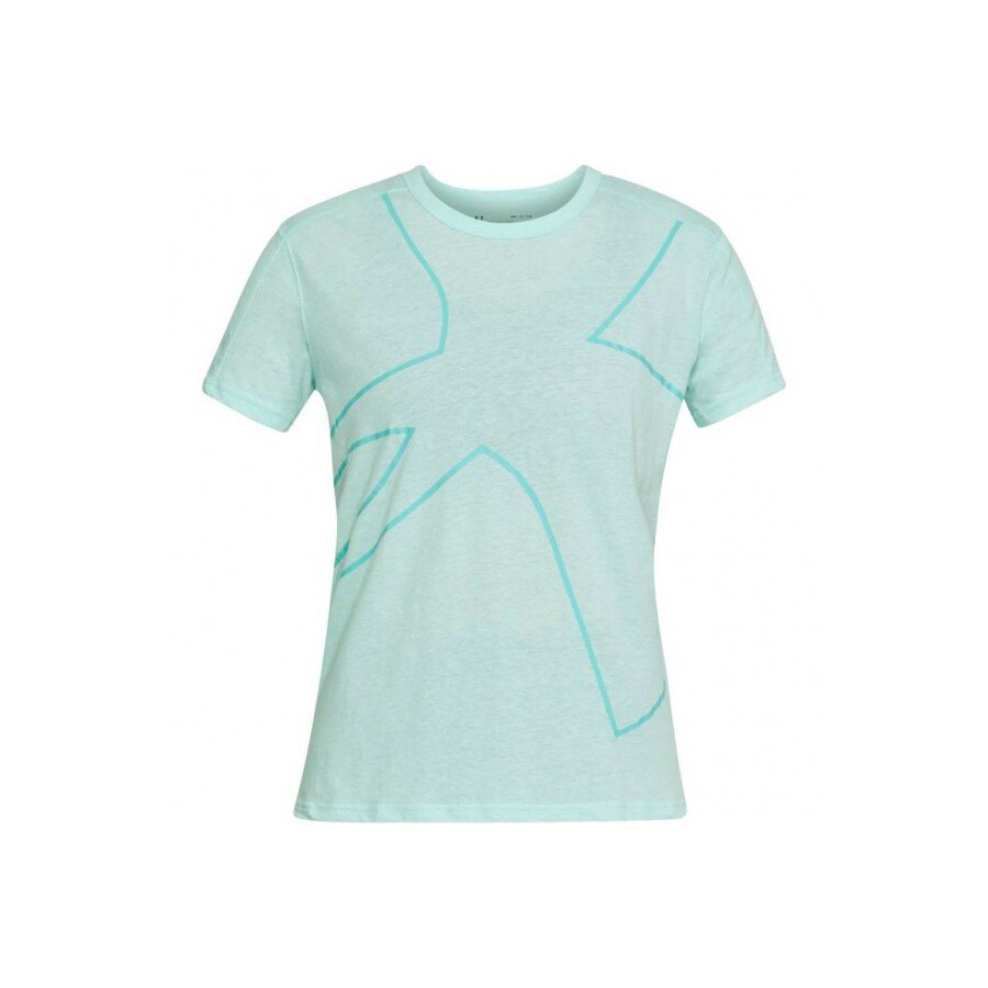 Tricou dama, Triblend Graphic SS, Under Armour, Bumbac, XS INTL, Verde