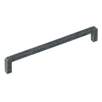 Maner pentru mobila Bagio, finisaj argint antichizat, L200 mm Maner pentru mobila Bagio, finisaj argint antichizat, L200 mm
