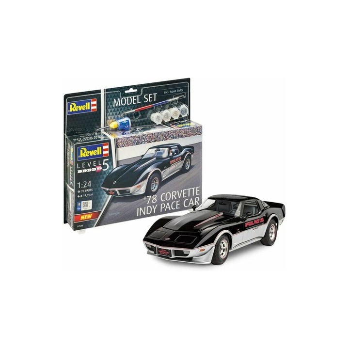Revell Modell szett '78 Corvette (C3) Indy Pace Car 1:24 (67646)