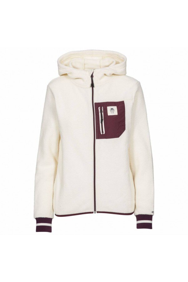 Hanorac dama Rebola, Trespass, Fleece, L INTL, Bej/Maro