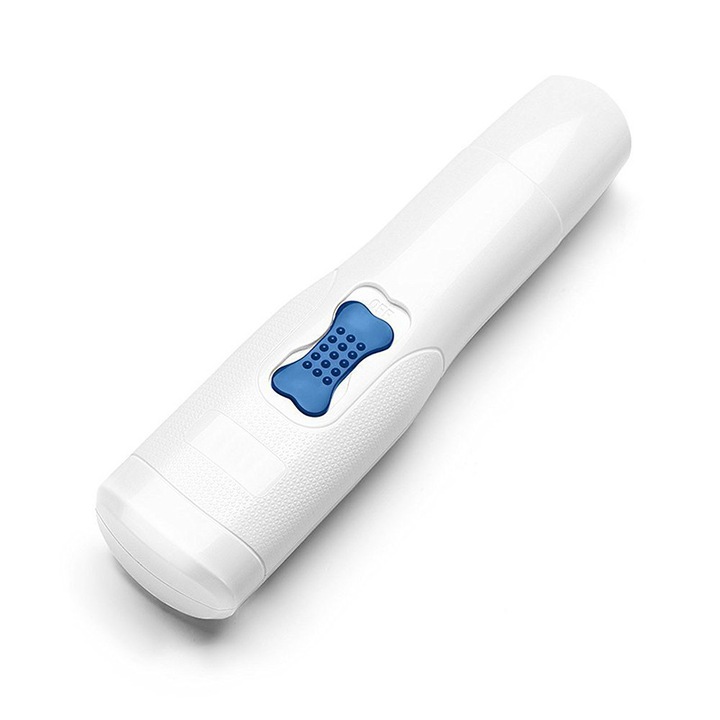 Chigoods akkumulátorral működő elektromos reszelő háziállatok számára, fehér, sötétkék