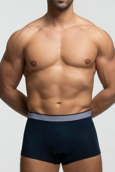 Boxeri din bumbac organic Pompea,Cotton Planet, Bleu Boxeri din bumbac organic Pompea,Cotton Planet, Bleu