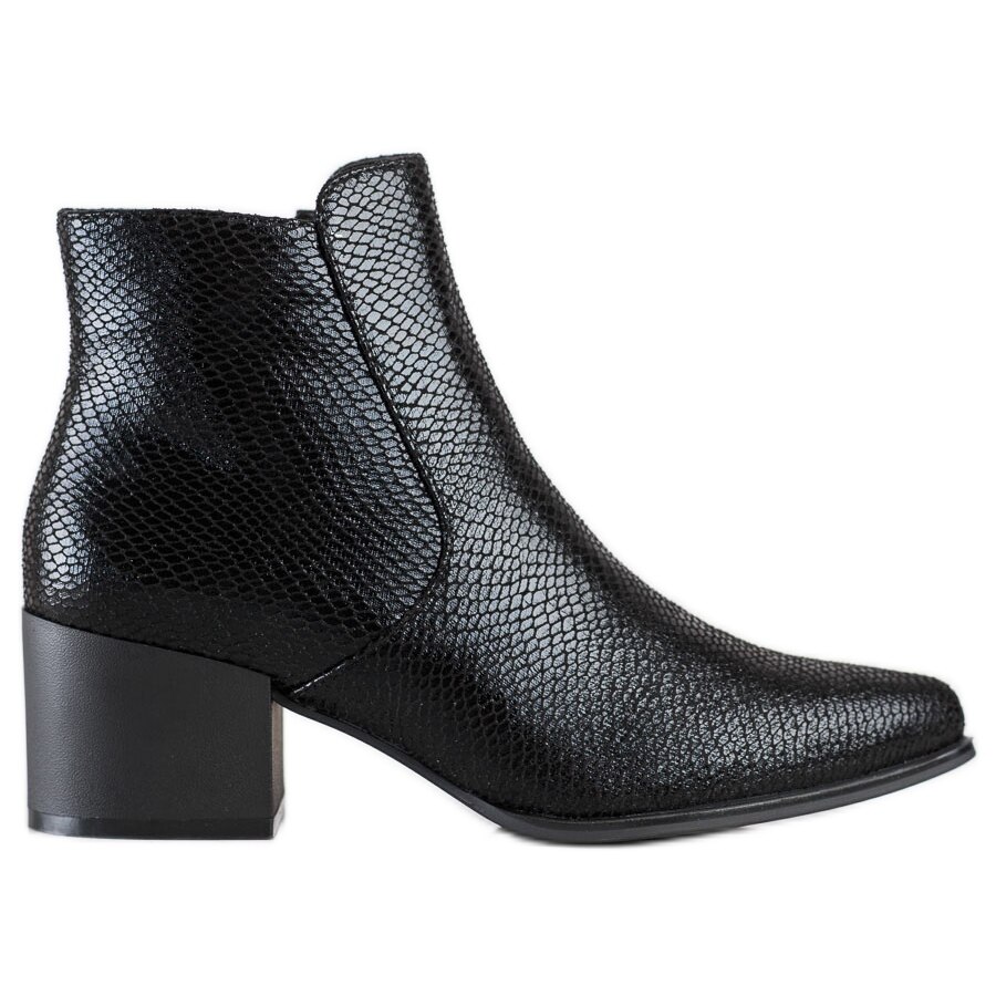 Cizme dama, Sergio Leone, BM125986, Negru