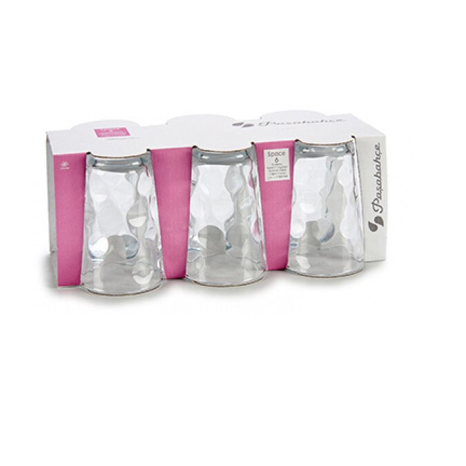 Set de 6 pahare de apa, Pasabace, 250 ml