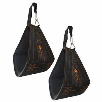 Set 2 curele pentru abdomene, Sveltul AB Sling, Nylon, Size: OSFA, Negru Set 2 curele pentru abdomene, Sveltul AB Sling, Nylon, Size: OSFA, Negru