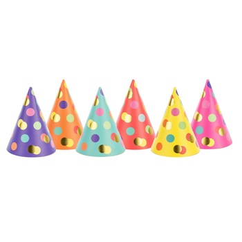 Set 6 Coifuri cu buline, Multicolor, 16 cm Set 6 Coifuri cu buline, Multicolor, 16 cm