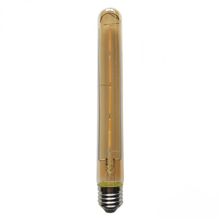 Led лампа Lightex, FILAMENT димируема, 4W 220V, E27, T30, Gold, 2200K